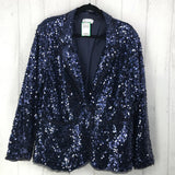 1X Sequin blazer