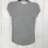 L Ribbed s/s top