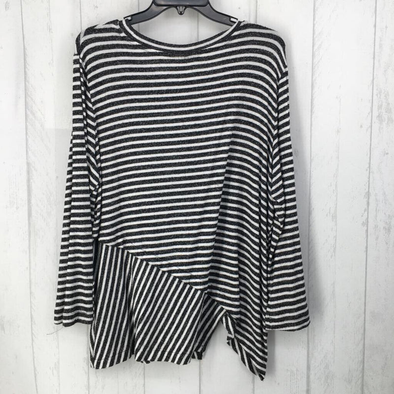 XL Striped l/s top