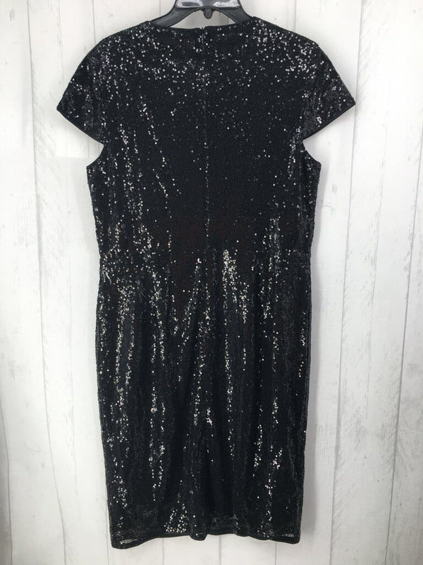 XL Cap slv sequin dress