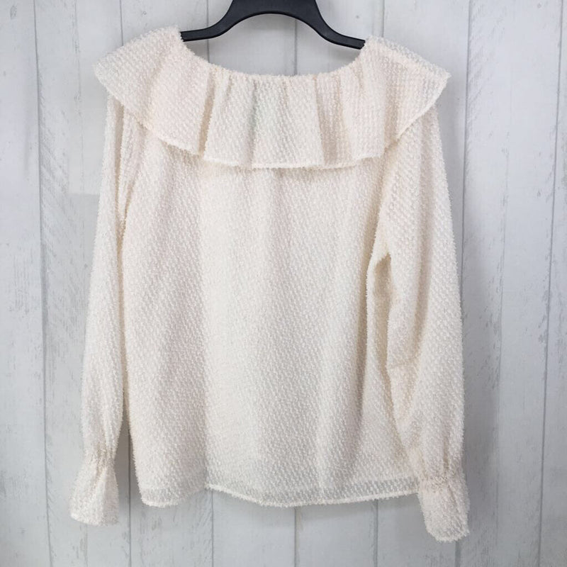 M Ruffled l/s top