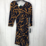 R134 14 Chain print dress