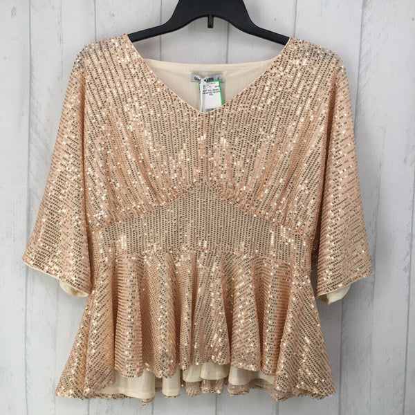 XXL Sequin dolman slv top