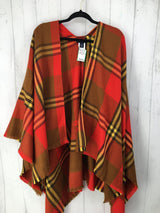 O/S Plaid shawl