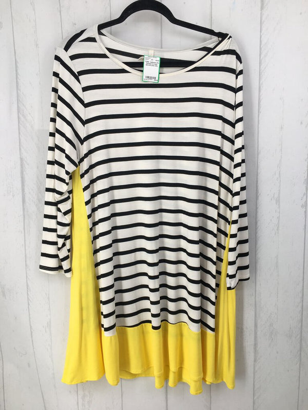 2XL Striped l/s tunic