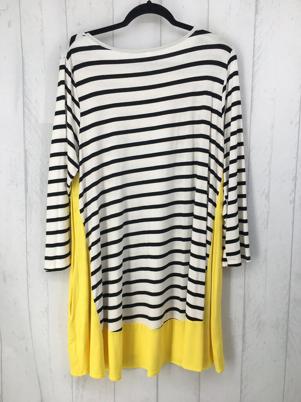 2XL Striped l/s tunic