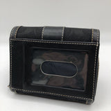 signature zip around bi-fold wallet