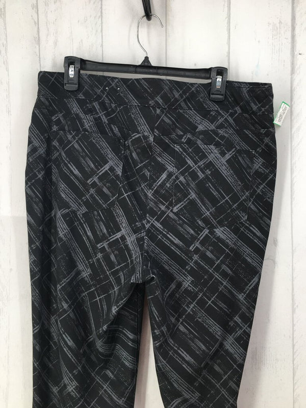 2.5(L/XL) Printed straight leg pant