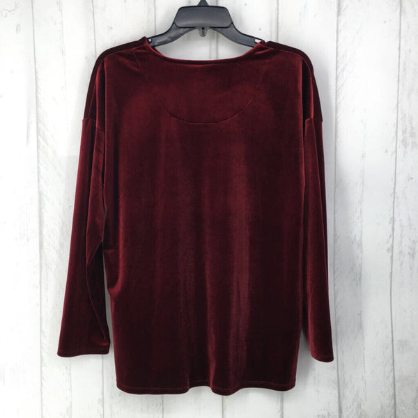 M Velvet l/s top