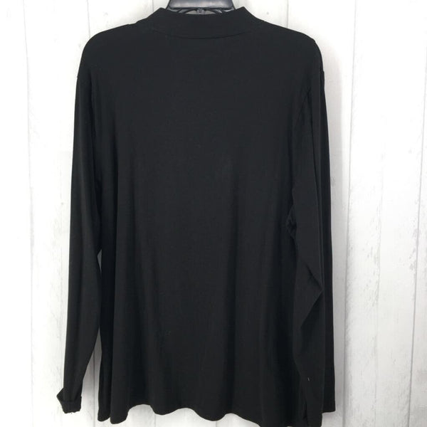 XL Mock-neck l/s top