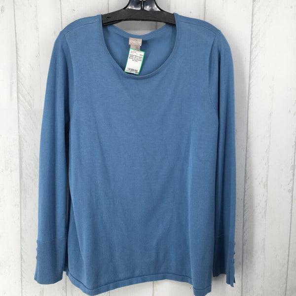 3(XL) Button slv sweater