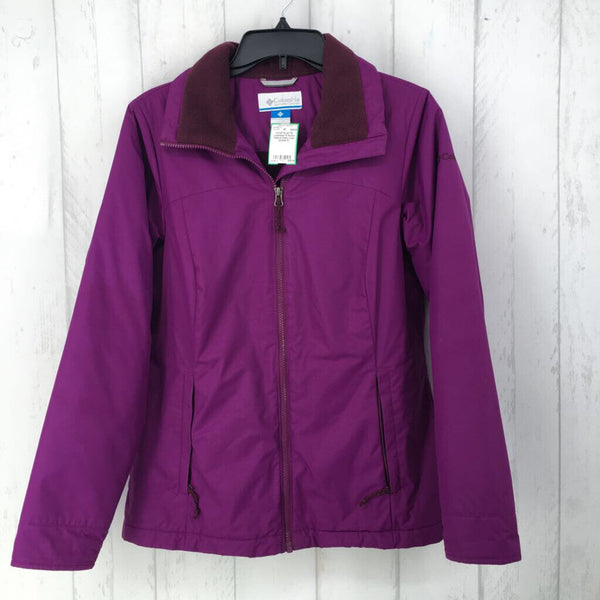 S Nylon fleece lines coat