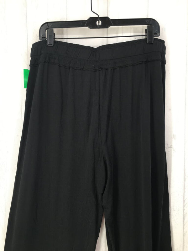 L drawstring ruffle pants