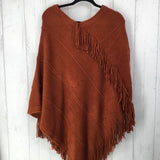 OS fringe poncho