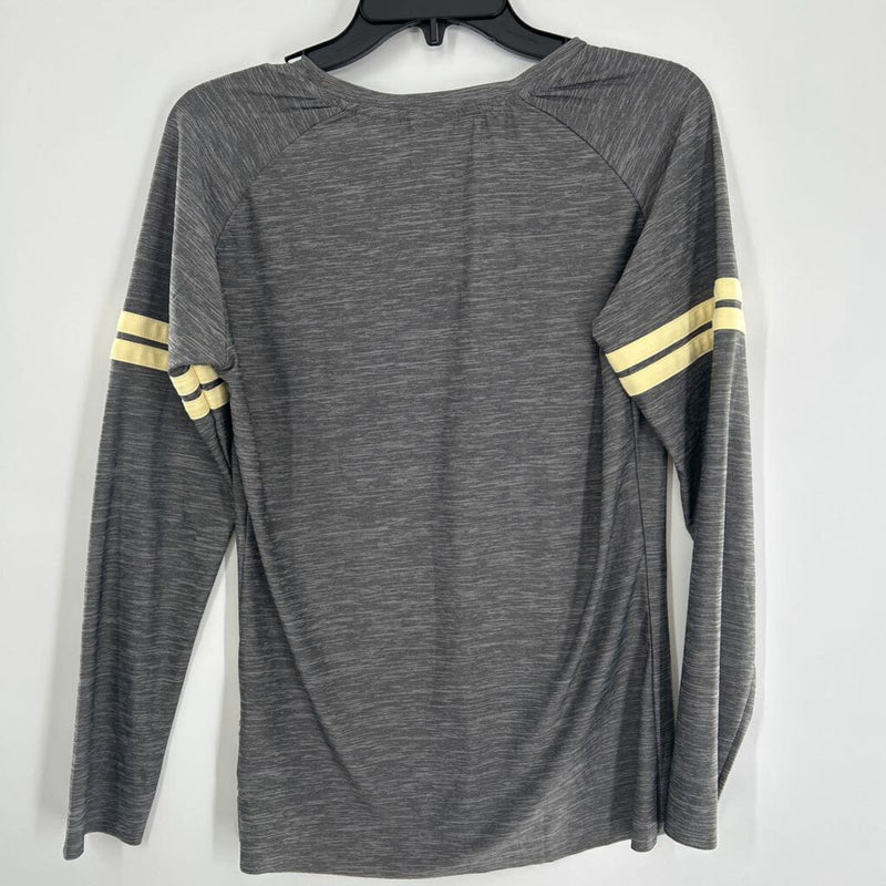 M Marled graphic l/s top