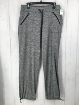 L zip pocket marled joggers