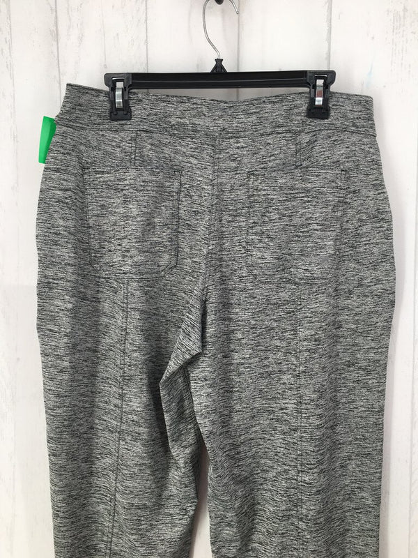 L zip pocket marled joggers