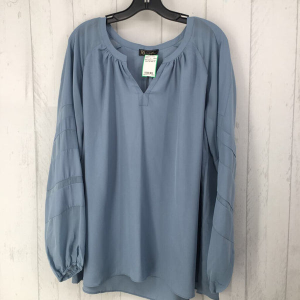 XL l/s v-neck top