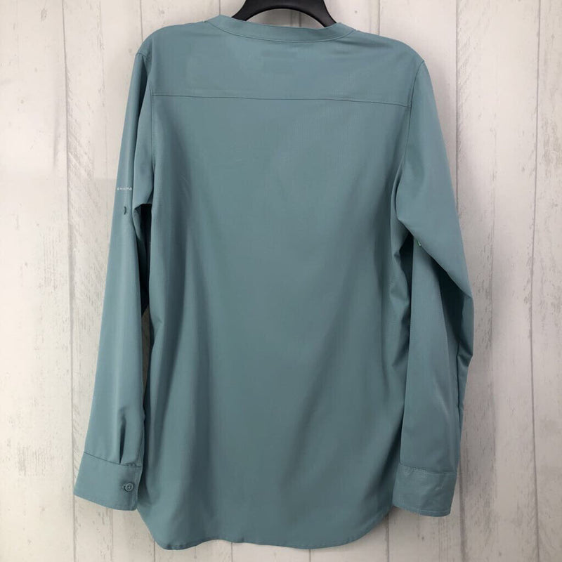 L Half button l/s top