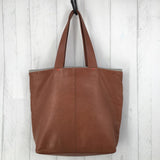 Leather tote