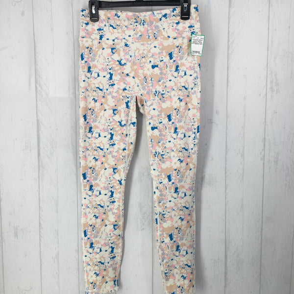 L flower print leggings