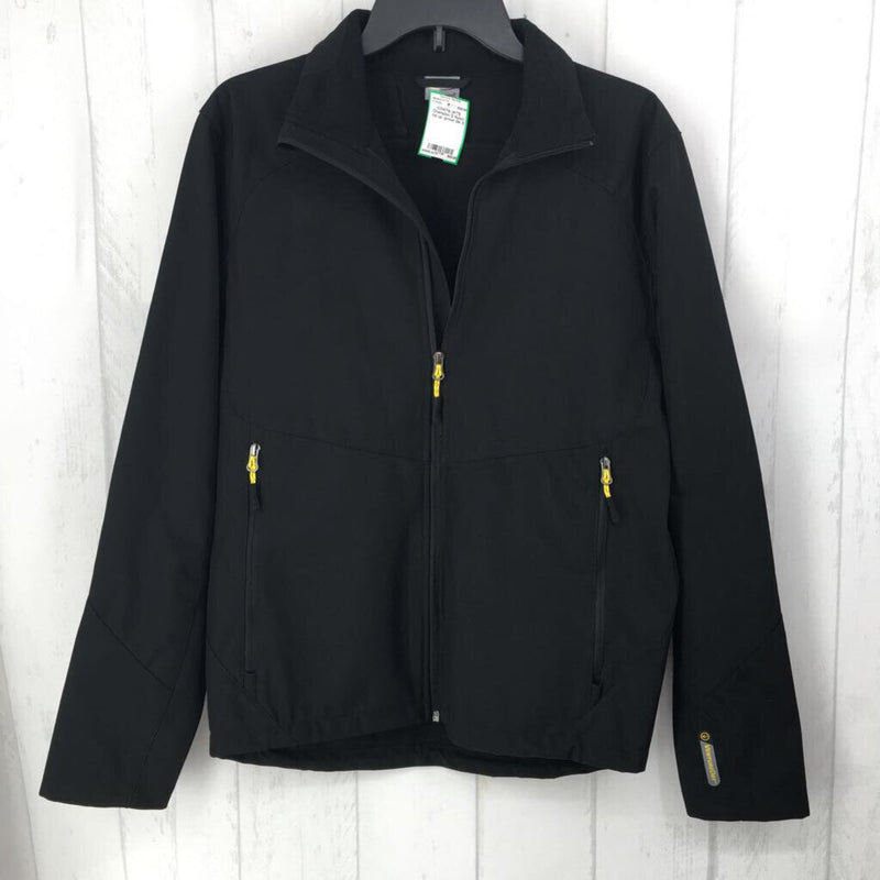 S Nylon zip up jacket