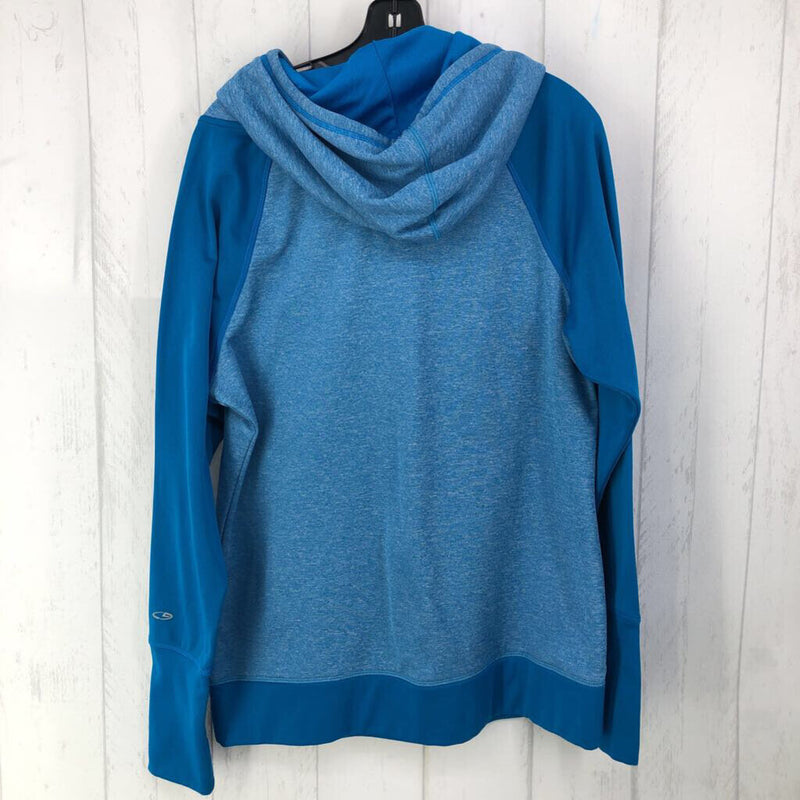 L Marled hooded sweatshirt