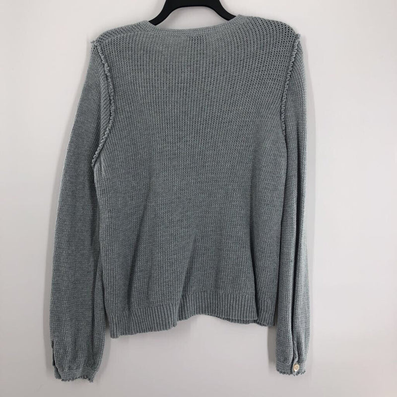 14 Waffle knit l/s top