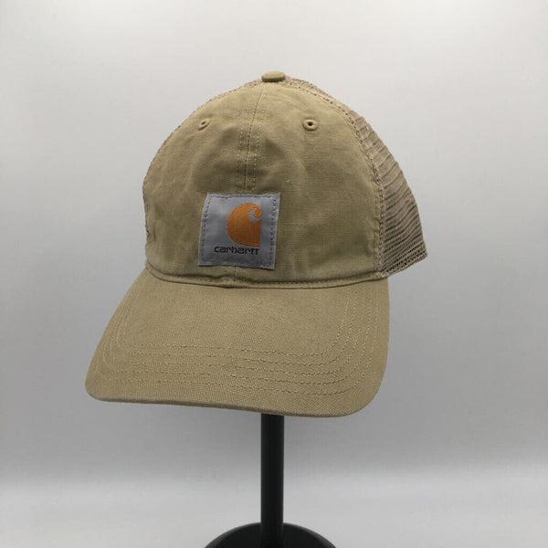 brown logo cap