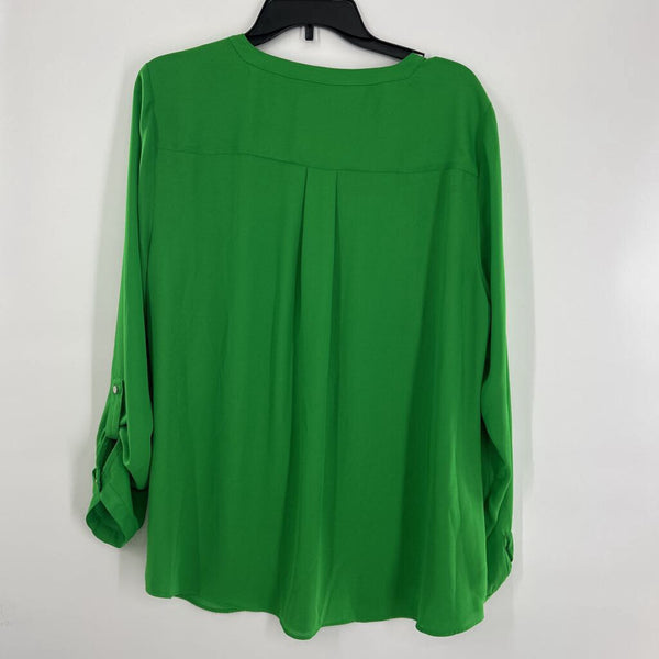 R49 XL l/s half button top