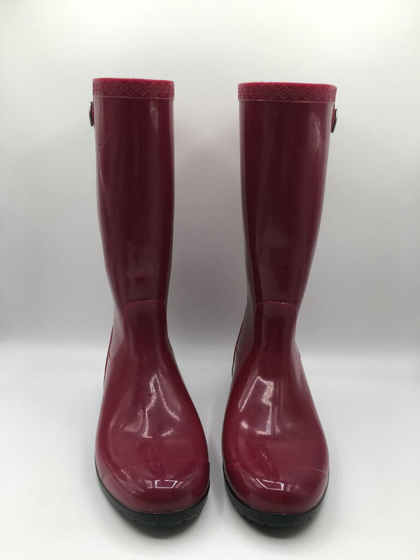 8 tall rain boots