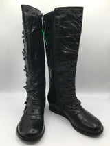 7 button detail tall boots