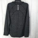 XL Marled quarter-zip l/s pullover