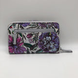 2pc flap crossbody w/ turnlock zip around wallet