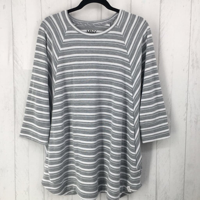 1X Striped l/s top