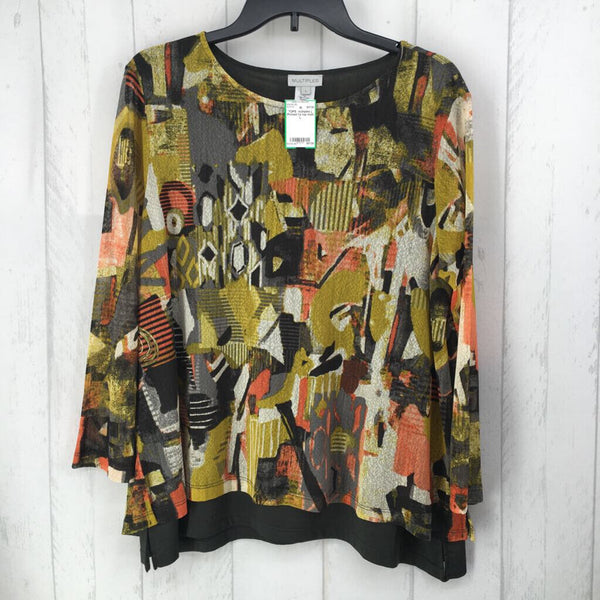 L Printed l/s top