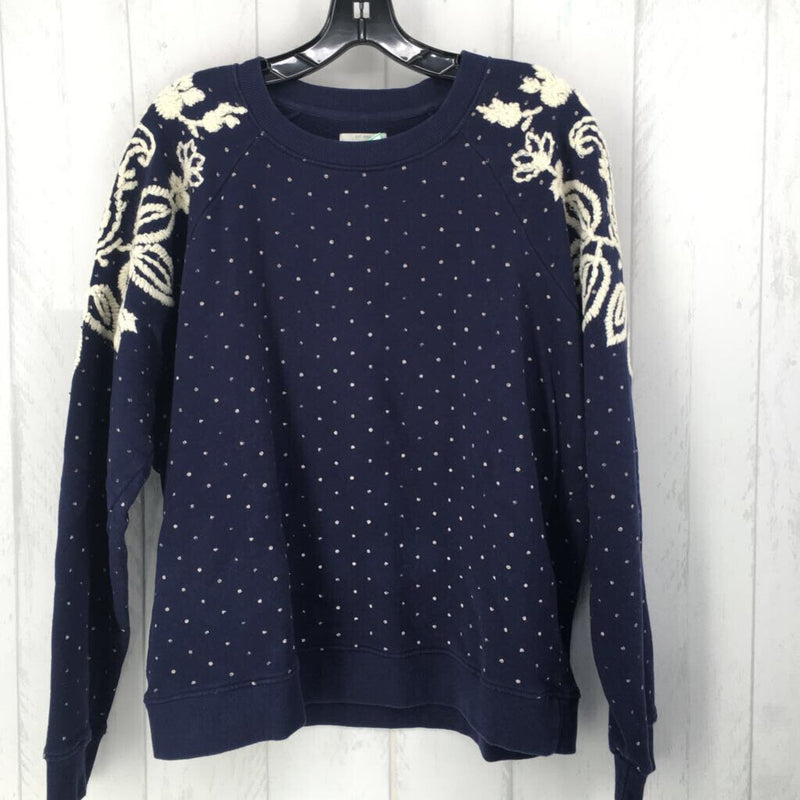 XL Embroidered crewneck sweatshirt