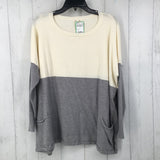 M/L Colorblock l/s top