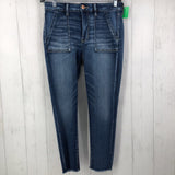 12 Hi-rise crop jegging