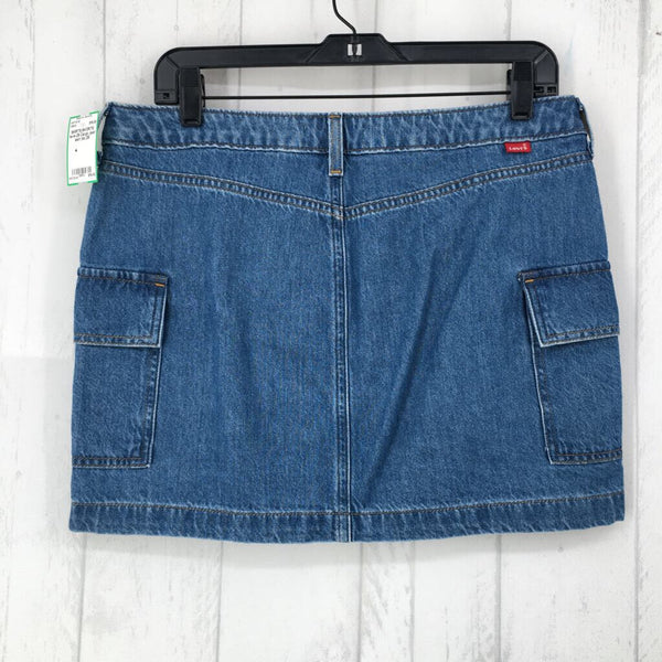 29 Cargo jean skirt