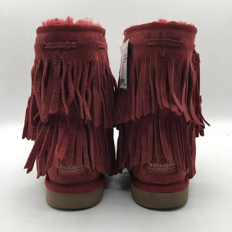 7 Fringe sherpa lined boots