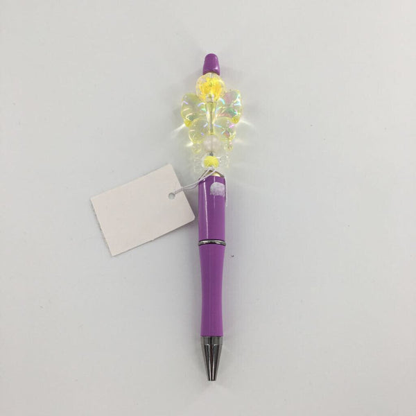 violet butterfly pen