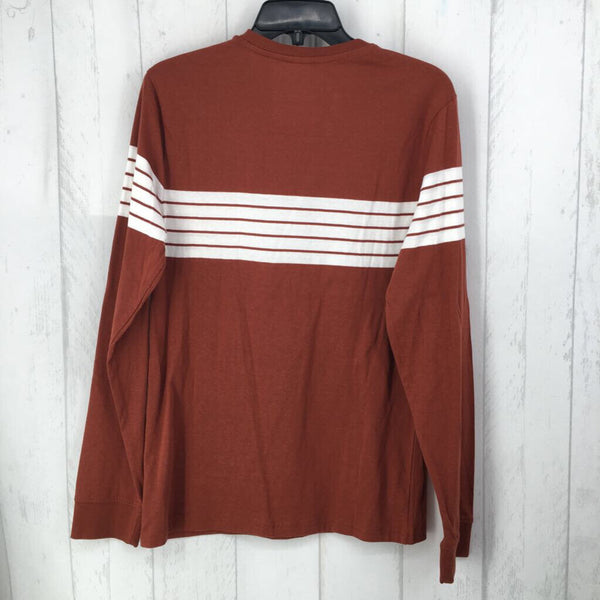 S Striped l/s tee