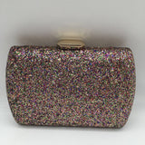 glitter clutch