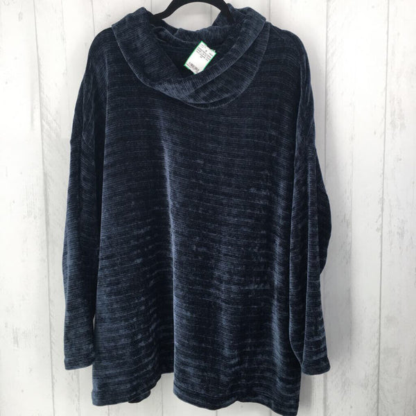 3X Cowl neck sweater