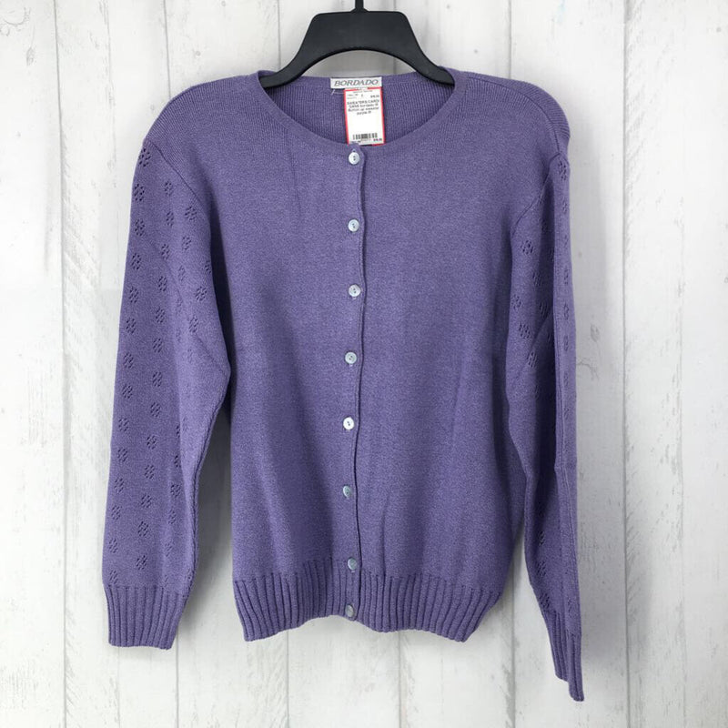 M Button up sweater