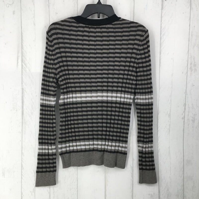 M Striped l/s top