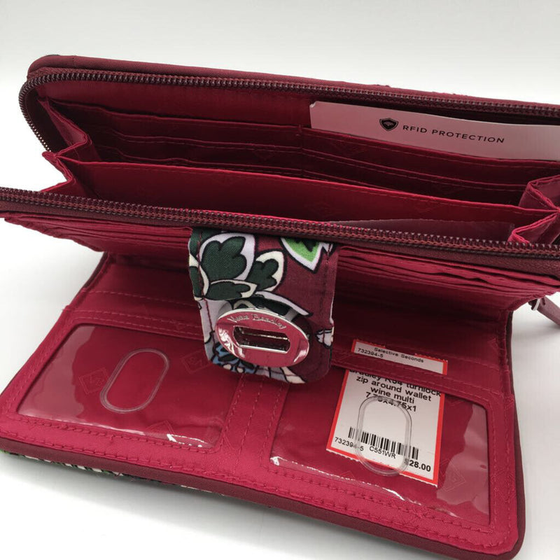 R54 turnlock zip around wallet