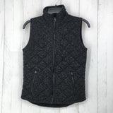 S Quilted zip-up vest