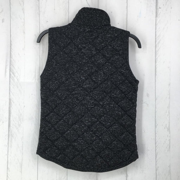 S Quilted zip-up vest